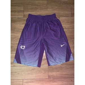 Nike KD Purple Athletic Shorts